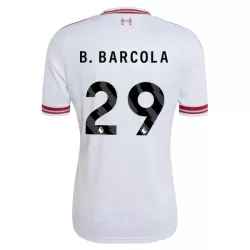 Liverpool B. Barcola 29 Fodboldtrøje Herre Udebane 26/27 Liverpool B. Barcola 29 Fodboldtrøje Herre Udebane 26/27
