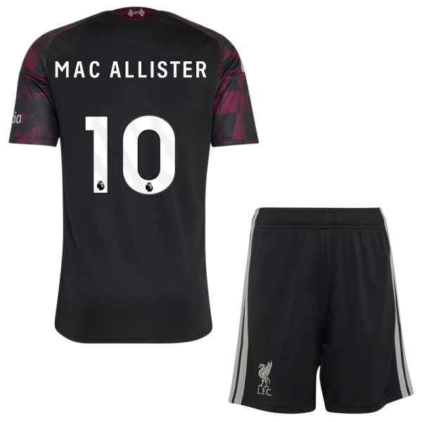 Liverpool Mac Allister 10 Fodboldtrøje Børn Tredje 26/27 Liverpool Mac Allister 10 Fodboldtrøje Børn Tredje 26/27
