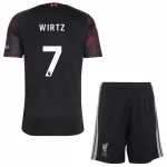 Liverpool Wirtz 7 Fodboldtrøje Børn Tredje 26/27