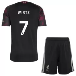 Liverpool Wirtz 7 Fodboldtrøje Børn Tredje 26/27 Liverpool Wirtz 7 Fodboldtrøje Børn Tredje 26/27