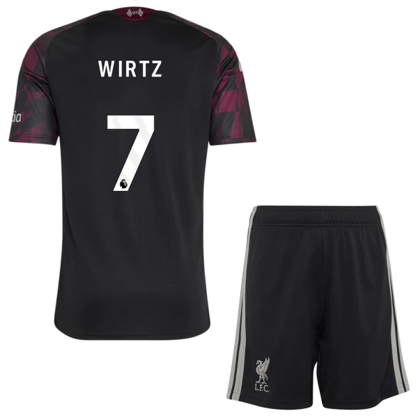 Liverpool Wirtz 7 Fodboldtrøje Børn Tredje 26/27