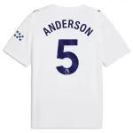 Manchester City Anderson 5 Fodboldtrøje Herre Tredje 26/27