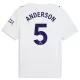 Manchester City Anderson 5 Fodboldtrøje Herre Tredje 26/27