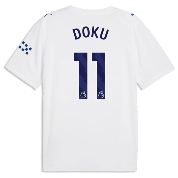 Manchester City Doku 11 Fodboldtrøje Herre Tredje 26/27 Manchester City Doku 11 Fodboldtrøje Herre Tredje 26/27