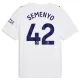 Manchester City Semenyo 42 Fodboldtrøje Herre Tredje 26/27 Manchester City Semenyo 42 Fodboldtrøje Herre Tredje 26/27