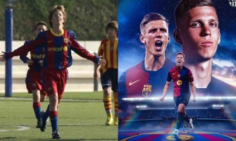 Barcelonas nye spiller Olmo vender tilbage til den rødblå familie
