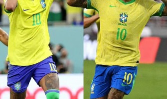Den brasilianske spiller Rafinha hylder Neymar, Brasiliens stolthed