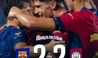 Før-sæsonrejse, La Liga-giganterne Barcelona vs. Premier League-overherren Manchester City