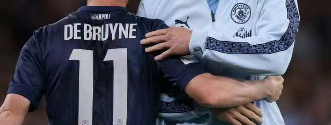De Bruyne repræsenterer Napoli mod sin tidligere klub Manchester City