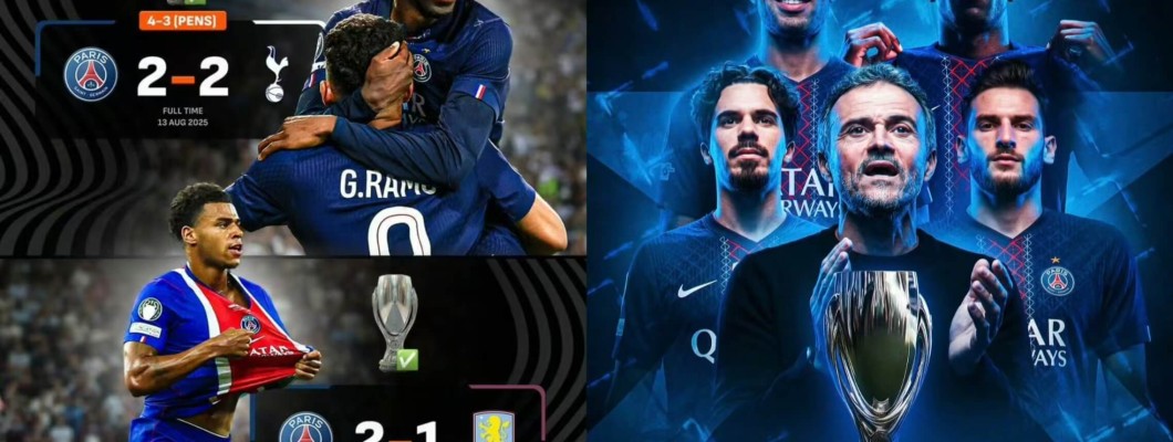 Salzburg-aften: PSG 2-1 forsvarer UEFA Super Cup